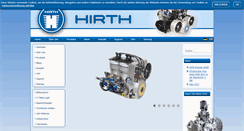 Desktop Screenshot of hirth-uavengines.com